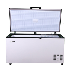 Congélateur coffre profond commercial de supermarché à refroidissement direct de haute qualité <span class=keywords><strong>400L</strong></span> Réfrigérateur à porte unique à ouverture supérieure pour le stockage des aliments surgelés - Product Image 3