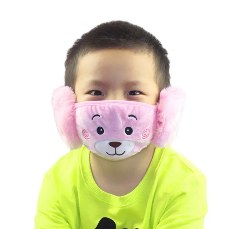 Venda imperdível máscara facial reutilizável à prova de poeira para crianças e meninas