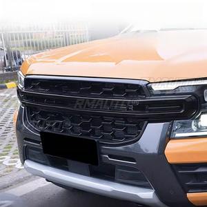 Grille de pare-chocs avant de voiture, grilles de course, grille de pare-chocs ABS, kit carrosserie pour Ford Ranger 2023-2024, accessoires automobiles - Product Image 5