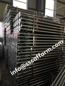 HDG nhiệm vụ ánh sáng xây dựng Prop 40/48 bên trong ống thép mạ kẽm cup Nut <span class=keywords><strong>shoring</strong></span> hệ thống với thiết kế hiện đại - Product Image 3