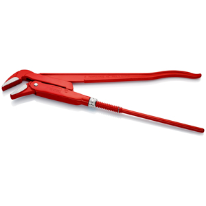 Clé à tuyaux KNIPEX 83 20 020 avec 45 mâchoires rouges, thermolaquée 570 mm - Product Image 2