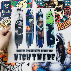 Vinyle thermocollant tendance à la vente chaude avec transferts DTF, autocollants personnalisés pour t-shirts, design de transfert DTF prêt à être pressé sur les t-shirts - Product Image 2