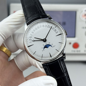 Reloj multifunción de alta calidad para hombre con fase lunar blanca: reloj mecánico de lujo, estilo empresarial y resistente al agua - Product Image 5