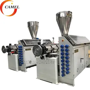 SJSZ model Plastic Conical Twin Screw Extruder PVC Extruder plastic extruder