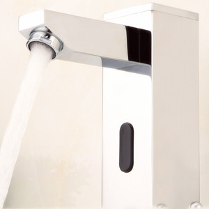 Salle de bains eau chaude et froide capteur <span class=keywords><strong>mitigeur</strong></span> <span class=keywords><strong>infrarouge</strong></span> Induction automatique sans contact bassin robinet usine - Product Image 5