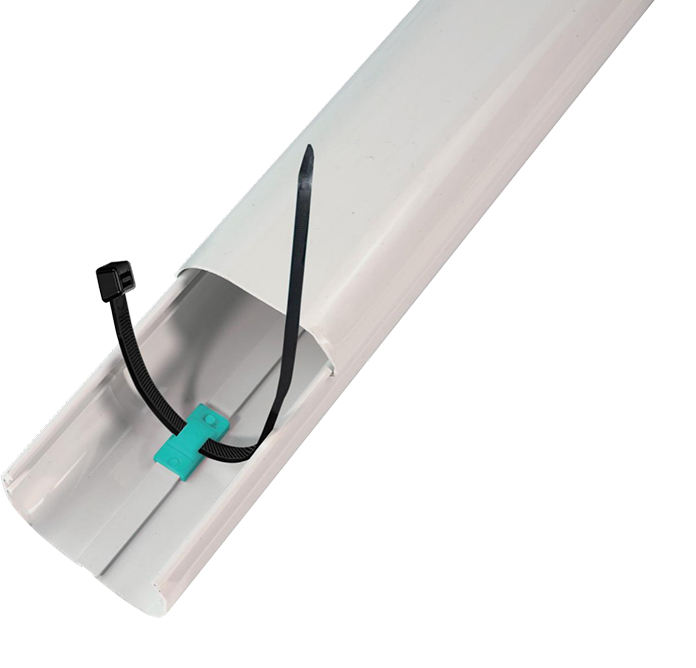 3-6in Uvioresistant Wall Mounted Air Conditioning Trunking Pvc Air ...