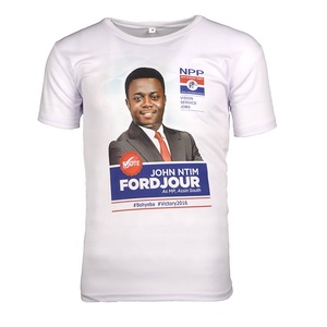 Campagna politica camicia di promozione personalizzata a buon mercato girocollo t Shirt elezione con la stampa per il <span class=keywords><strong>materiale</strong></span> in poliestere - Product Image 6
