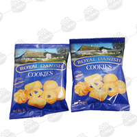 Biscuits danois ronds croustillants au beurre, personnalisés OEM, biscuits chinois sains et délicieux, biscuits au beurre faits maison de marque
