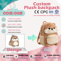 Sac d'école en peluche personnalisé de haute qualité avec bretelles rembourrées pour les élèves du primaire, fournisseur vérifié, prix direct