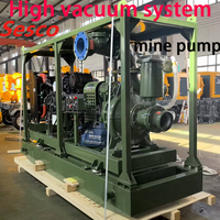 Station de pompage d'eau diesel en acier inoxydable à vide poussé personnalisable pour l'exploitation minière, OEM, débit élevé, haute pression, Sesco SK8C entièrement compatible