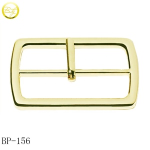 Clips métalliques pour sacs en gros, couleur argent, fabrication de boucles de ceinture, alliage de zinc, accessoires pour chaussures, blancs métalliques, boucle avec logo pour sacs - Product Image 6