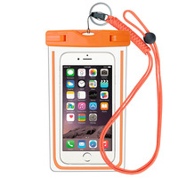 Gratis Monster Fluorescerende Telefoon Cover Onderwater Telefoon Accessoires Shockproof Waterdichte Mobiele Telefoon Zakken Voor Iphone 11