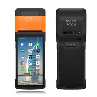 Terminal système Sunmi V2s Android Pos Machine de paiement par carte de crédit portable Machine Pos hors ligne