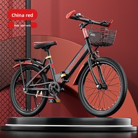 Vélo pliant de montagne pour garçons et filles de 6 à 15 ans, vélo à pédale pour jeunes à une vitesse, 18-20-22 pouces