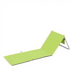 Tapis de <span class=keywords><strong>plage</strong></span> pliable, chaise longue, tissu <span class=keywords><strong>ultra</strong></span>-léger, coussin d'extérieur pour les vacances, coussin d'extérieur <span class=keywords><strong>ultra</strong></span>-fin et épaissi - Product Image 2
