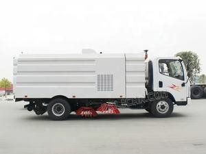 FAW 4*2 nouvelle balayeuse de route prix route haute pression nettoyage camion balais aspirateur balayeuse véhicule avec des prix bon marché - Product Image 4