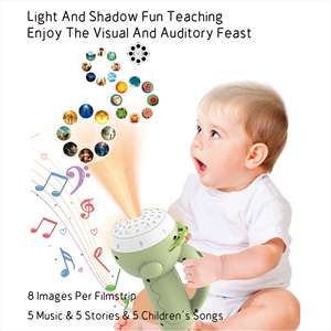 XDT Story Machine, Proyector de Juguetes Educativos Sensoriales Musicales con IA Interactiva, Unisex, Plástico ABS, Alimentado por Batería de Litio, 0-24 Meses - Product Image 3