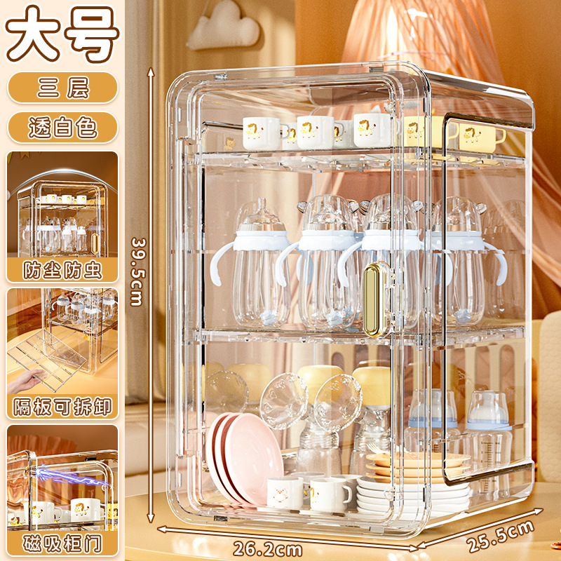 Large 3-layer - Transparent