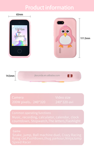2024 New Version Educational Learning <strong>Game</strong> Toys Mobile <strong>Smart</strong> Cell Phone Light Smartphone for Kids Child Children Hold As Gift - Product Image 3