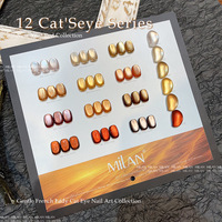 Nouvelle Collection Automne/Hiver – Vernis Gel UV Liquide Magnétique Français 12 Couleurs Effet Oeil de Chat Dégradé Coucher de Soleil pour Nail Art