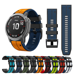 Correas de repuesto para reloj Garmin Fenix, pulsera deportiva de silicona de 22mm y 26mm, venta directa de fábrica - Product Image 1