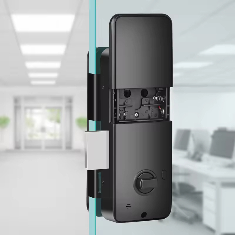Kasman SOURCE PRICE Glass Door Lock Made in China Interior Glass Door Rifd Zigbee Tt Lock Digital Smart Lock · image 6