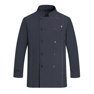 Nouvelle <span class=keywords><strong>veste</strong></span> de chef blanche confortable pour homme, respirante, à manches longues, design de <span class=keywords><strong>veste</strong></span> de chef courte, uniforme de cuisine, hôtel, laboratoire, vêtements de <span class=keywords><strong>boucher</strong></span> - Product Image 4