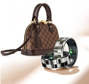 Reloj Inteligente Negro con Monitor de Sueño, Frecuencia Cardíaca, Gestión de la Salud, Compatible con <span class=keywords><strong>Android</strong></span> e iOS, Control por Aplicación, Anillo Inteligente para Teléfono - Product Image 6