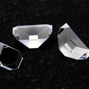 Vidro Óptico Juncheng JGS1 Meio Penta Schmidt Prisma UV Sílica fundida BK7 Dove Prisma Prisma De Quartzo Do Pentágono em Preto - Product Image 1