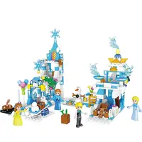 Zhegao bloco de construção de brinquedos, 413 pçs, icelandic, aventura, tema, blocos de construção, presente de natal para crianças