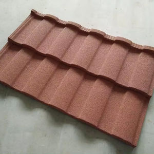 러시아 건축 지붕 타일 클래식 돌 금속 코팅 지붕 타일 0.4mm 하우스 루핑 시트 - Product Image 1