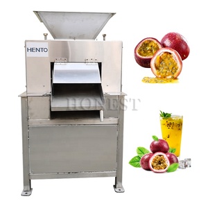 Máquina exprimidora de fruta de la pasión de alto rendimiento/exprimidor de limón/máquina exprimidora de limón - Product Image 1