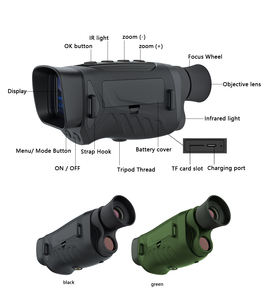 منظار رؤية ليلية رقمي DT19 2026 بدقة 1080p FHD للتصوير الليلي في الظلام الدامس مع وظيفة تسجيل الفيديو بالأشعة تحت الحمراء لمسافات طويلة - Product Image 3