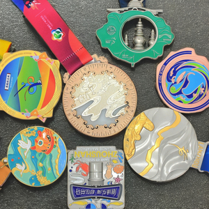 Manufacturer Custom <strong>Cheap</strong> 3D Running Designs Metal Special Personalized Sports <strong>Medals</strong> Ribbons Marathon <strong>Medal</strong> - Product Image 4