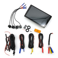 Sistema de Cámara con Vista de Pájaro de 360° y Pantalla Táctil de 9 Pulgadas 5760B 2+32G, Radio Estéreo con Android TV para Auto, Reproductor de DVD para Sedán