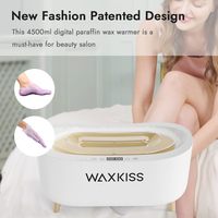 Neuer Stil Exklusives Design 4500cc SPA Paraffin wachs heizung Touchscreen Paraffin Bad Wachs wärmer Topf für die Hautpflege