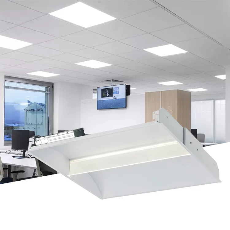 Kaliteli okul ofis kütüphanesi konferans odası aydınlatma Lighting 4ft 24w 36w 42w 50w gömme Led Panel AYDINLATMA