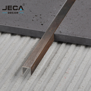 Profili in <span class=keywords><strong>rame</strong></span> per piastrelle Foshan JECA New Material, finiture in ottone per decorazione di pareti, profili per piastrelle di alta qualità. - Product Image 5