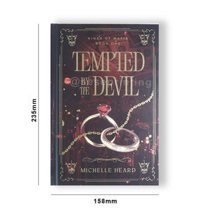 Custom Size Hardcover <b>Book</b> Printing Full Color Endpapers with Sprayed Edges Special Edition Fantasy Novels - Product Image 2