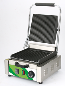 เตาปิ้งย่างไฟฟ้าแบบแผ่นเหล็กหล่อเคลือบสารกันติด รุ่น All-Groove Ribbed กำลังไฟ 1800 วัตต์ สำหรับทำแซนวิชเชิงพาณิชย์ รุ่น PG-811 - Product Image 2