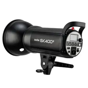 Godox SK400II 400Ws fotoğraf stüdyosu flaş çakarlı lamba dahili Godox 2.4G kablosuz X sistemi GN65 için yaratıcı çekim