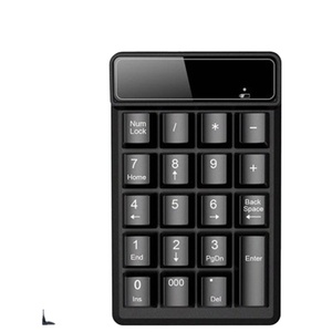 Nuevo <span class=keywords><strong>teclado</strong></span> numérico 19 teclas 2,4g mejor <span class=keywords><strong>teclado</strong></span> inalámbrico para banco personalizar Color pequeño Stock calculadora <span class=keywords><strong>Keychron</strong></span> - Product Image 1