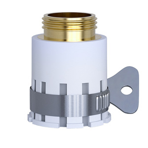 Raccord de tuyau d'eau Guoma Ruixiang en laiton, filetage mâle, 300 mm, blanc, raccord de tuyau d'arrosage, collier de serrage manuel - Product Image 3