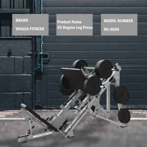 Équipement de fitness commercial de haute qualité pour salle de sport, <span class=keywords><strong>presse</strong></span> à cuisses latérale à 45 degrés à charge libre en acier - Product Image 4