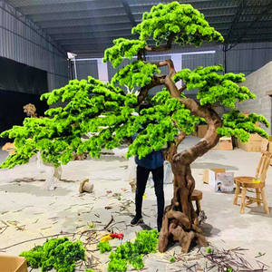 Grande plante artificielle d'intérieur personnalisée Arbres d'ornement Pin artificiel personnalisé - Product Image 3