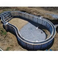 Moules à escaliers en béton préfabriqué, coffrages en béton/coffrages de construction, coffrages muraux en aluminium 6061-t6
