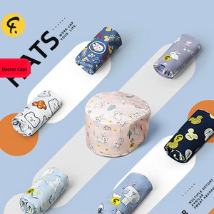 Casquette unisexe en coton imprimé Anno, design élastique et respirant pour le printemps pour hommes et femmes - Product Image 1