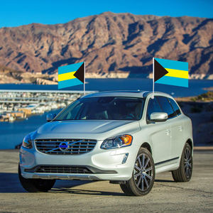Drapeau de <span class=keywords><strong>voiture</strong></span> des Bahamas promotionnel de taille personnalisée 12x18 Drapeau de fenêtre de <span class=keywords><strong>voiture</strong></span> en polyester personnalisé avec tige en plastique - Product Image 5