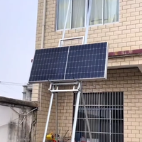 Plateforme élévatrice électrique en acier épaissi de 20 mètres, capacité 200 kg, pour matériaux de construction, élévateur, échelle élévatrice