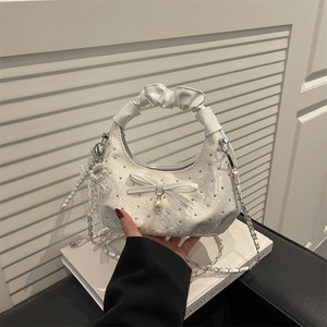 Nuevo Bolso de Mano de Color Sólido para Mujer, Estilo Coreano, Minimalista, Versátil, Elegante, Casual, Tipo Bandolera - Product Image 3